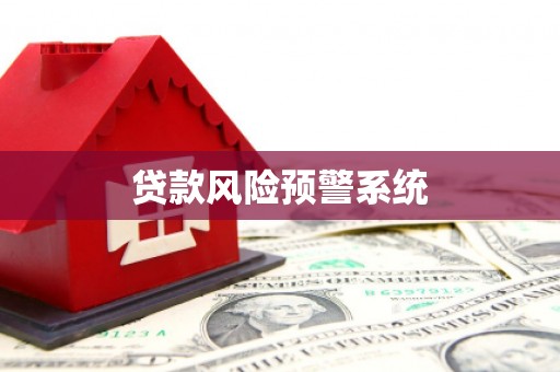 武隆贷款风险预警系统