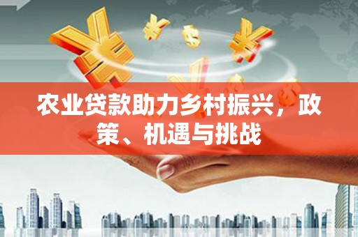 吴起农业贷款助力乡村振兴，政策、机遇与挑战