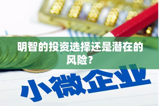 广东明智的投资选择还是潜在的风险？