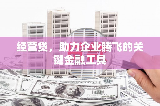 万载经营贷，助力企业腾飞的关键金融工具