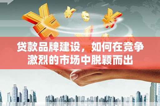 绥德贷款品牌建设，如何在竞争激烈的市场中脱颖而出