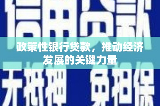 襄汾政策性银行贷款，推动经济发展的关键力量
