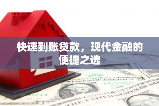 信州快速到账贷款，现代金融的便捷之选