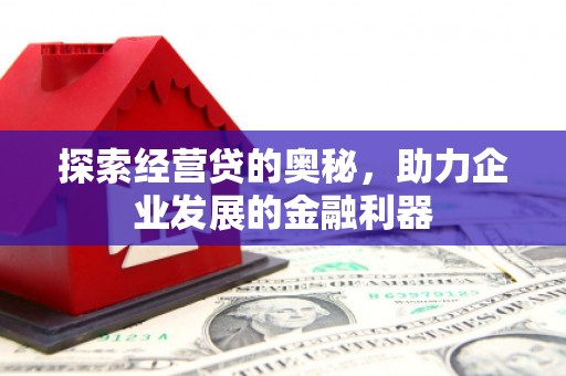 凤岗探索经营贷的奥秘，助力企业发展的金融利器