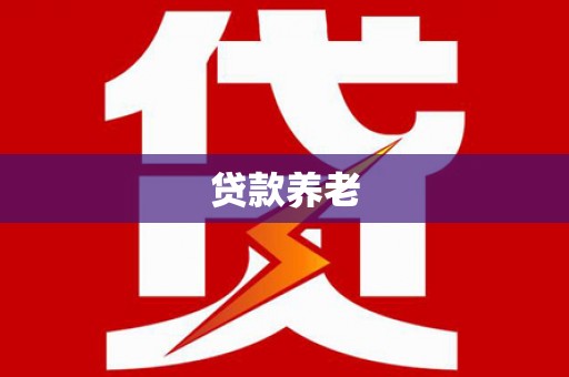雨城贷款养老