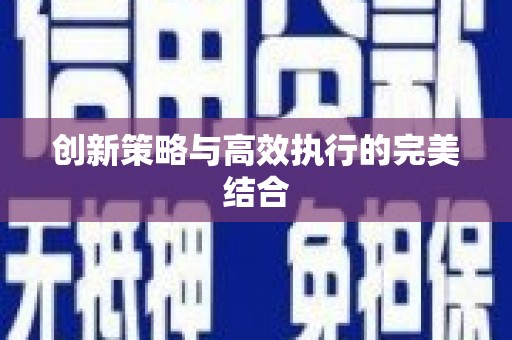 双河创新策略与高效执行的完美结合
